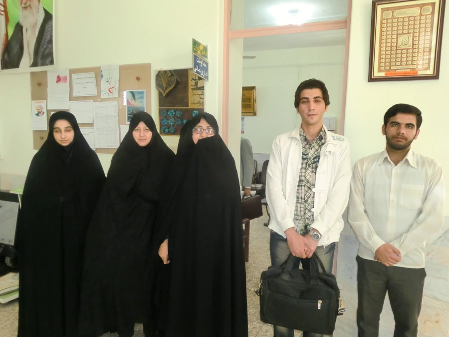 بازدید پرسنل بیمارستان فردوس