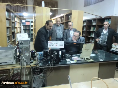 حضور ریاست دانشگاه فرهنگیان در فردوس