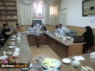 بازدید سرکار خانم میری ریاست محترم پردیس امام سجاد (ع) بیرجند از مرکز فردوس