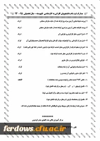 مدارک ثبت نام