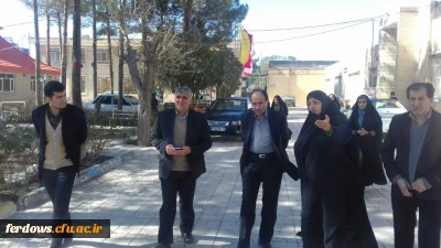 حضور نماینده محترم شهرستان فردوس در دانشگاه فرهنگیان فردوس