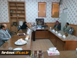 حضور مسئول دفتر نماینده مردم فردوس در واحد بنت الهدی صدر فردوس