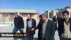 حضور نماینده محترم در واحد دانشگاهی بنت الهدی صدر