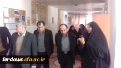 حضور نماینده محترم در واحد دانشگاهی بنت الهدی صدر