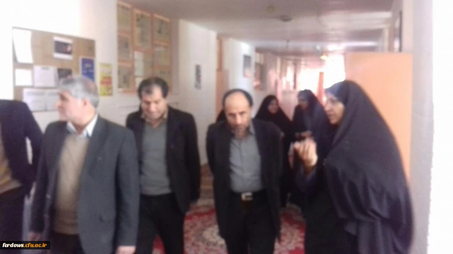 حضور نماینده محترم در واحد دانشگاهی بنت الهدی صدر