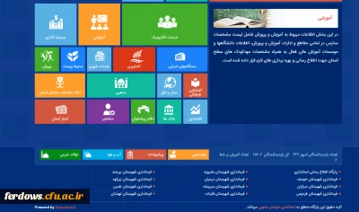 معرفی  و ارسال نظرات وپیشنهادات  خود در مورد حوزه های مختلف پرتال استان خراسان جنوبی