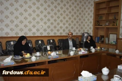 بازدید شهردار فردوس از دانشگاه فرهنگیان