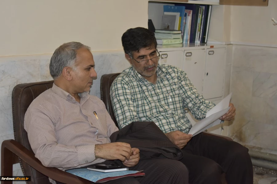 بازدید اعضای محترم وزارت علوم