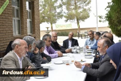 عیادت از سالمندان به مناسبت روز سالمند