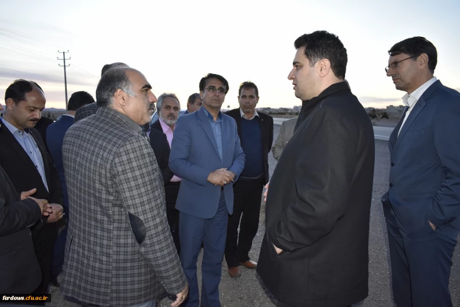 حضور دکتر روشندل در شهرستان فردوس