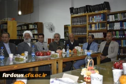 حضور دکتر طاهری نیا در واحد بنت الهدی صدر فردوس