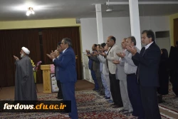 حضور دکتر طاهری نیا در واحد بنت الهدی صدر فردوس