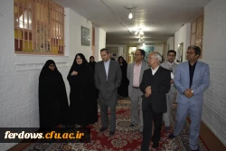 حضور دکتر طاهری نیا در واحد بنت الهدی صدر فردوس