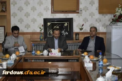 حضور دکتر طاهری نیا در واحد بنت الهدی صدر فردوس