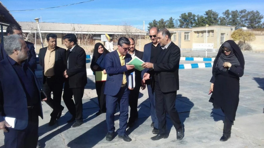 حضوردکتر حیدری مشاور معاون امور علمی ، فرهنگی و اجتماعی سازمان برنامه وبودجه کشور درفردوس