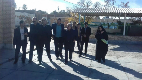 حضوردکتر حیدری مشاور معاون امور علمی ، فرهنگی و اجتماعی سازمان برنامه وبودجه کشور درفردوس