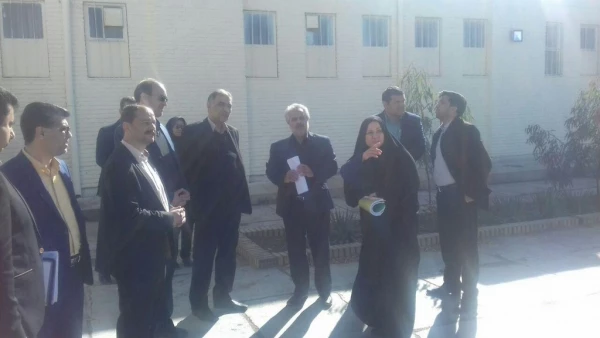 حضوردکتر حیدری مشاور معاون امور علمی ، فرهنگی و اجتماعی سازمان برنامه وبودجه کشور درفردوس