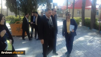حضور دکتر حیدری مشاور معاون امور علمی ، فرهنگی و اجتماعی سازمان برنامه وبودجه کشور در واحد بنت الهدی صدر فردوس