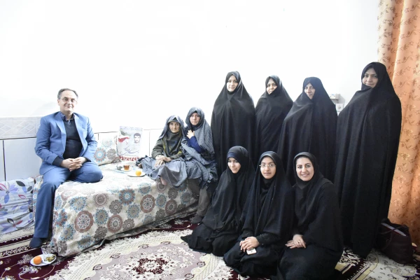 دیدار از خانواده شهدا