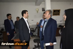 بازدید دکتر مصلحی از واحد بنت الهدی صدر فردوس