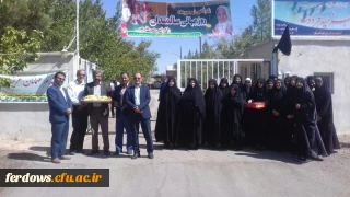 به مناسبت روز سالمندان بازدید از سرای سالمندان