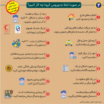 " سازمان جهانی بهداشت به دلیل شیوع بیماری نوظهور ناشی از ویروس کرونا در چین و سرایت آن به کشورهای دیگر جهان، وضعیت اضطراری بین المللی اعلام کرد " 3