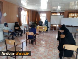 برگزاری کلاس آموزش بهداشت و پیگیری از ویروس کرونا در  دانشگاه 2