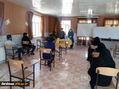 برگزاری کلاس آموزش بهداشت و پیشگیری از ویروس کرونا در  دانشگاه