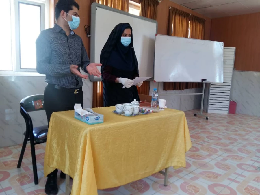 برگزاری کلاس آموزش بهداشت و پیگیری از ویروس کرونا در  دانشگاه 4