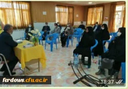 بازدید سرپرست محترم پردیس های استان خراسان جنوبی جناب آقای دکتر مهدی زاده به همراه هیأت همراه از واحد بنت الهدی صدرفردوس 2