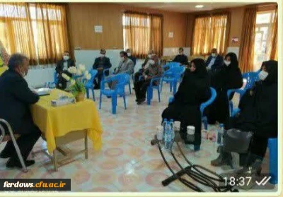 بازدید سرپرست محترم پردیس های استان خراسان جنوبی جناب آقای دکتر مهدی زاده به اتفاق هیأت همراه از واحد بنت الهدی صدرفردوس