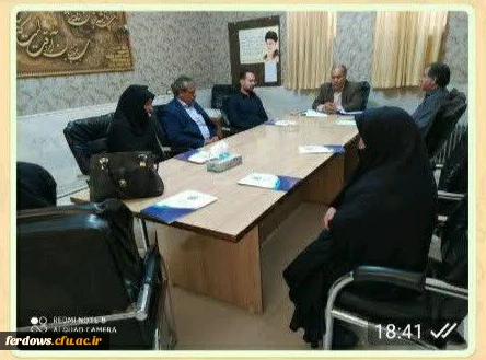 بازدید سرپرست محترم پردیس های استان خراسان جنوبی جناب آقای دکتر مهدی زاده به همراه هیأت همراه از واحد بنت الهدی صدرفردوس 4