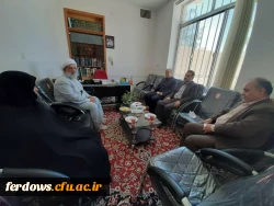 بازدید سرپرست محترم پردیس های استان خراسان جنوبی جناب آقای دکتر مهدی زاده به همراه هیأت همراه از واحد بنت الهدی صدرفردوس 7