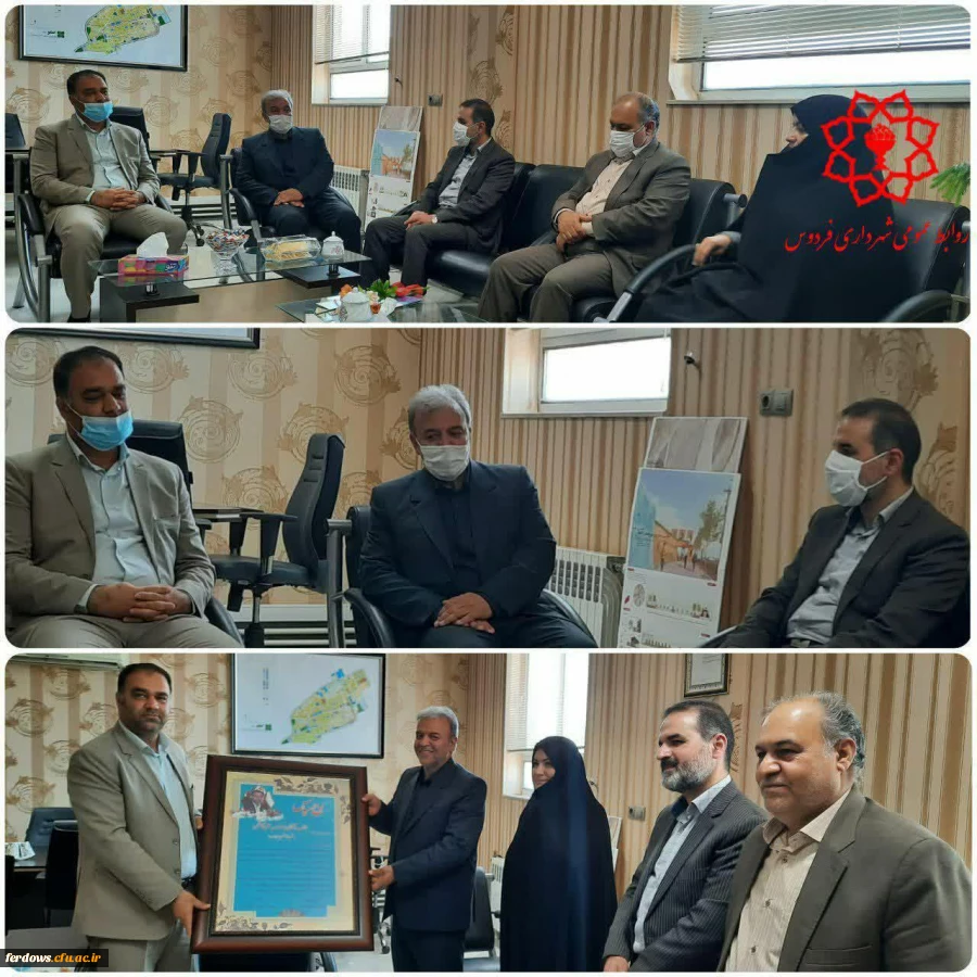 بازدید سرپرست محترم پردیس های استان خراسان جنوبی جناب آقای دکتر مهدی زاده به همراه هیأت همراه از واحد بنت الهدی صدرفردوس 8