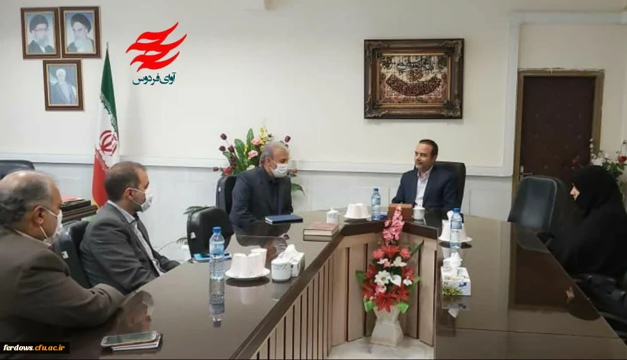  سرپرست مدیریت محترم پردیس های دانشگاه فرهنگیان استان خراسان جنوبی بافرماندار فردوس دیدار کردند 2