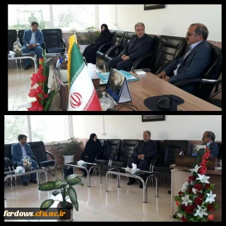 دیدار سرپرست مدیریت محترم پردیس های دانشگاه فرهنگیان استان خراسان جنوبی با مدیر محترم آموزش وپرورش شهرستان