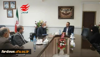 سرپرست مدیریت محترم پردیس های دانشگاه فرهنگیان استان خراسان جنوبی بافرماندار فردوس دیدار کردند