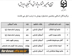 عرض تبریک خدمت سرکار خانم امینه السادات ترحمی  2