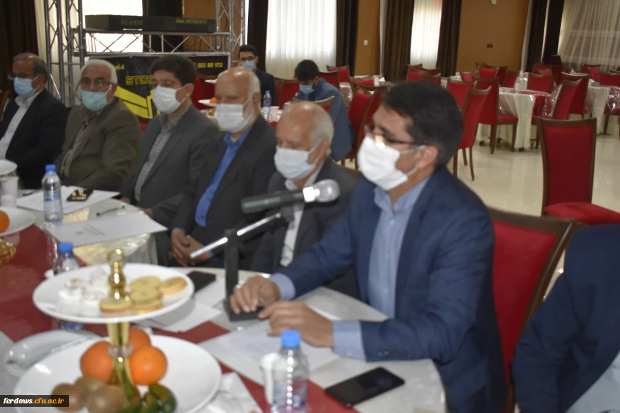 اولین جلسه هیات مدیره بنیاد خیرین حامی دانشگاه فرهنگیان در فردوس
 10
