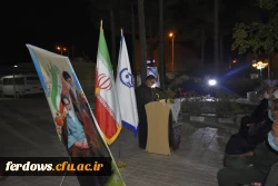 مراسم کلنگ زنی ساخت المان شهدای دانشجو معلم تربیت معلم فردوس 2