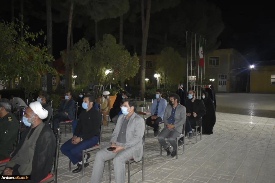 مراسم کلنگ زنی ساخت المان شهدای دانشجو معلم تربیت معلم فردوس 3