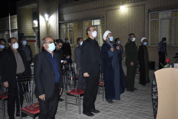 مراسم کلنگ زنی ساخت المان شهدای دانشجو معلم تربیت معلم فردوس 4