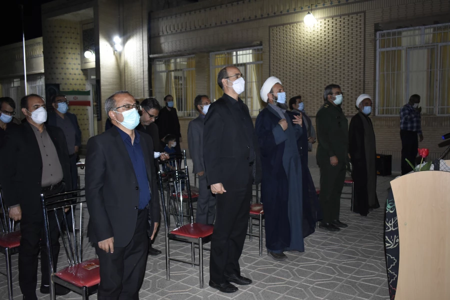 مراسم کلنگ زنی ساخت المان شهدای دانشجو معلم تربیت معلم فردوس 4