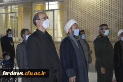 مراسم کلنگ زنی ساخت المان شهدای دانشجو معلم تربیت معلم فردوس 5