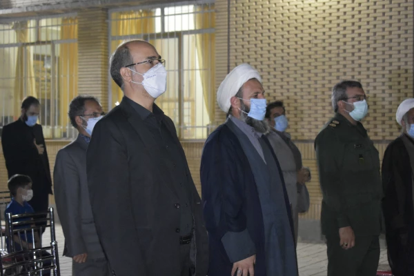 مراسم کلنگ زنی ساخت المان شهدای دانشجو معلم تربیت معلم فردوس 5