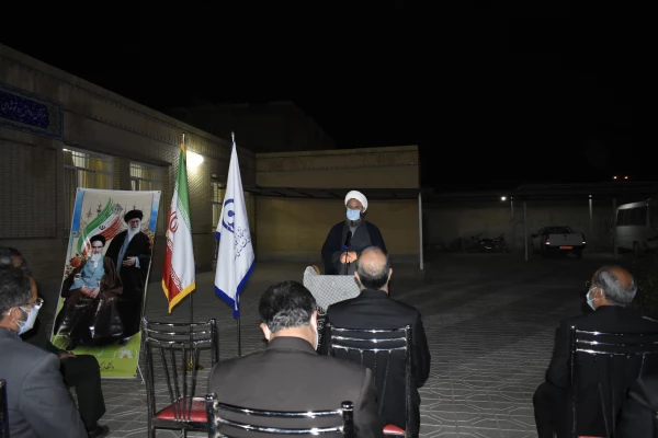 مراسم کلنگ زنی ساخت المان شهدای دانشجو معلم تربیت معلم فردوس 7