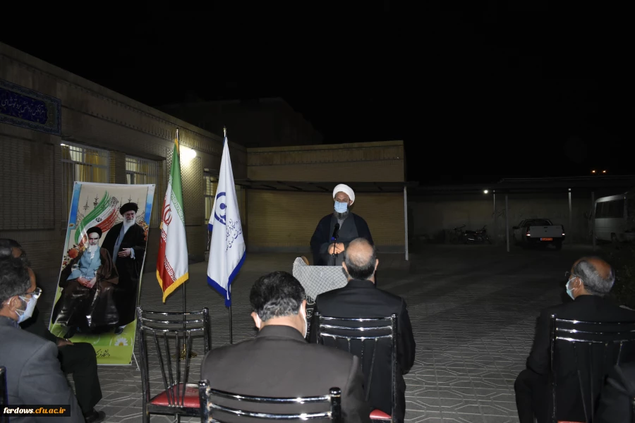 مراسم کلنگ زنی ساخت المان شهدای دانشجو معلم تربیت معلم فردوس 7