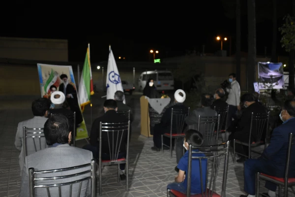 مراسم کلنگ زنی ساخت المان شهدای دانشجو معلم تربیت معلم فردوس 12