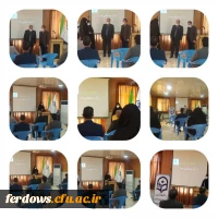 حضور سرپرست مدیریت امور پردیس های استان در مرکز فردوس 2