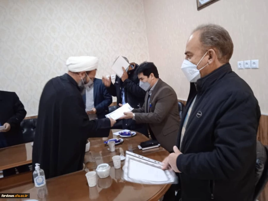 جلسه معاونت علمی پژوهشی ستاد بین المللی غدیر شهرستان فردوس 3